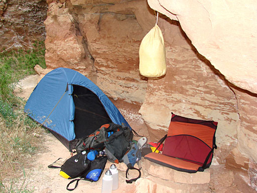 19 - Cliffside Camp at Wildband Canyon