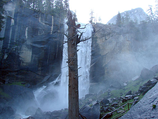 17 - Mist Trail by Vernal Falls