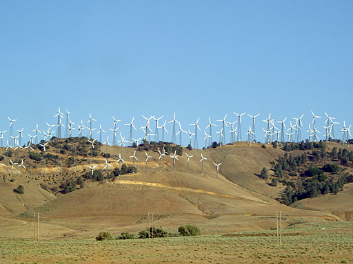 38 - Wind Turbines at Tehachapi Pass