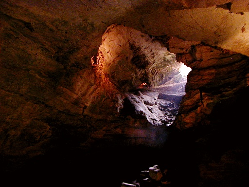 01 - The Natural Entrance from inside the cave