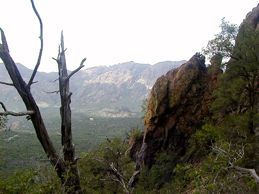 22 - View of Chisos Basin below