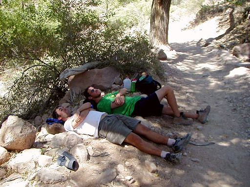 51 - Hikers resting