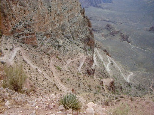 75 - Serious switchbacks down