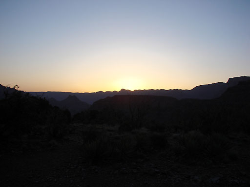 58 - Sunrise on Horseshoe Mesa