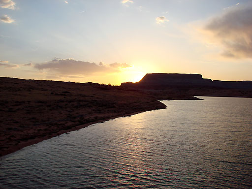 37 - Sunset over Lake Powell