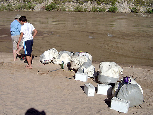49 - River bags and ammo boxes