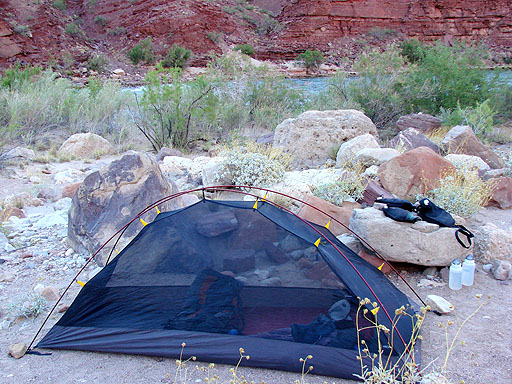 29 - River campsite at Espejo Canyon