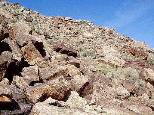 13 - Scrambling over rocks