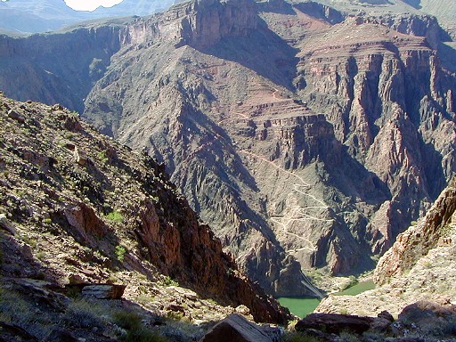 29 - The South Kaibab from Clear Creek Trail