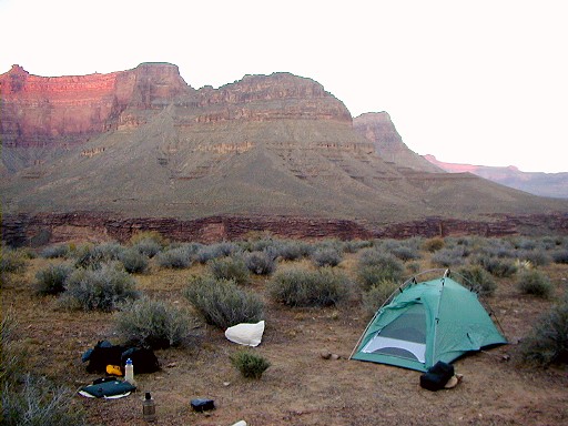 30 - Camp on Shaler Plateau