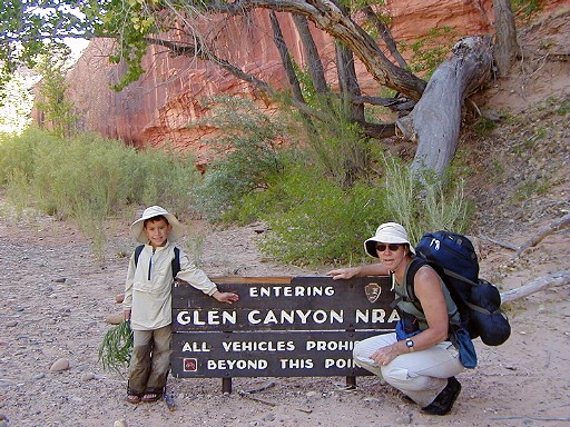 01 - Entering Glen Canyon NRA
