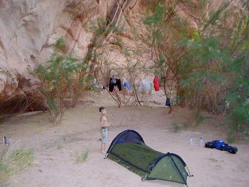 02 - Our first campsite