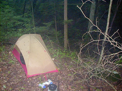 18 - A very marginal campsite