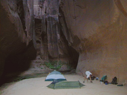 30 - Campsite in Key Hole Canyon
