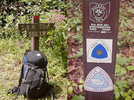 16 - The Shawnee Backpack Trail overlaps with three longer trails