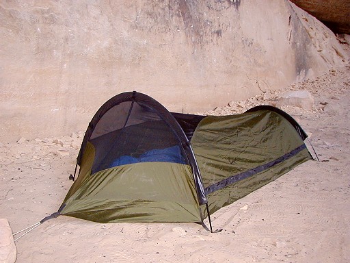 14 - My one-person tent