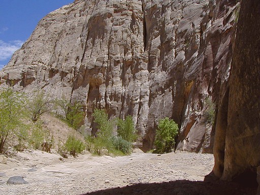 19 - The upper Escalante River was dry
