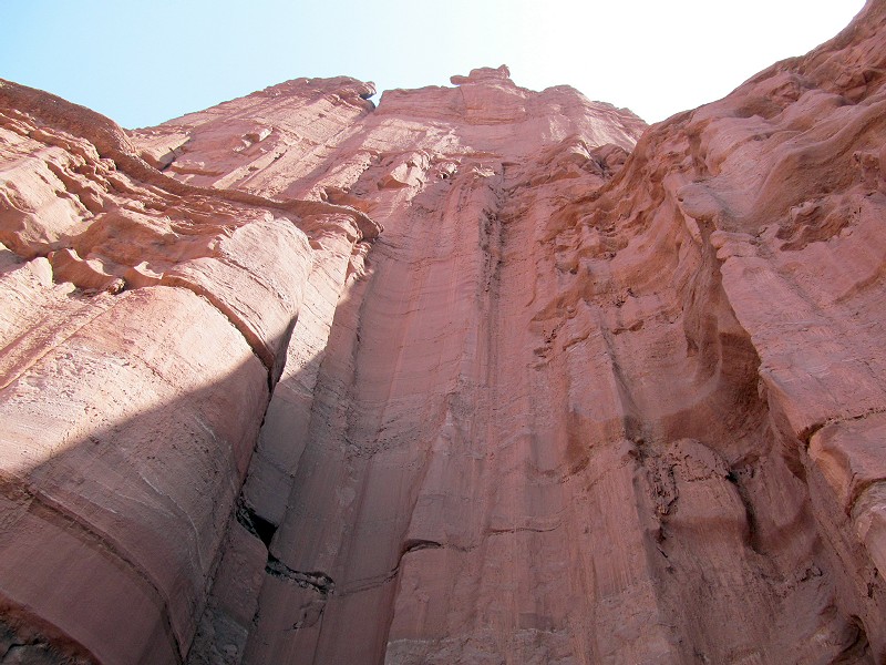 52 - Fisher Towers, looking up