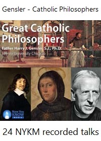 Recorded talks on Catholic Philosophers